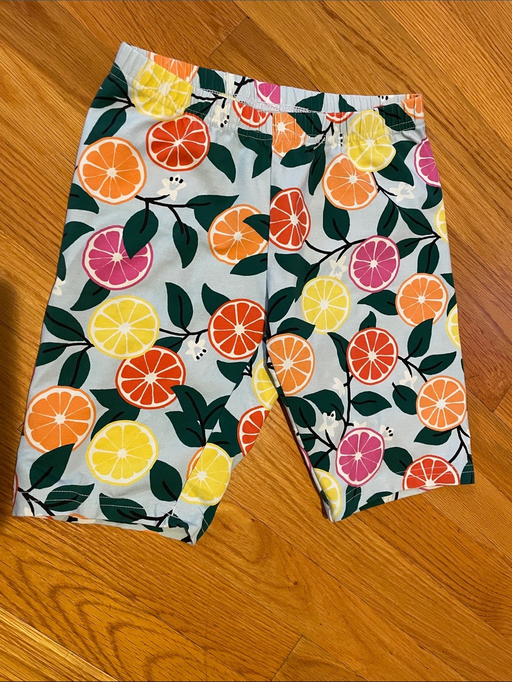 Hanna Andersson Citrus Slice Bike Shorts - Multi Color